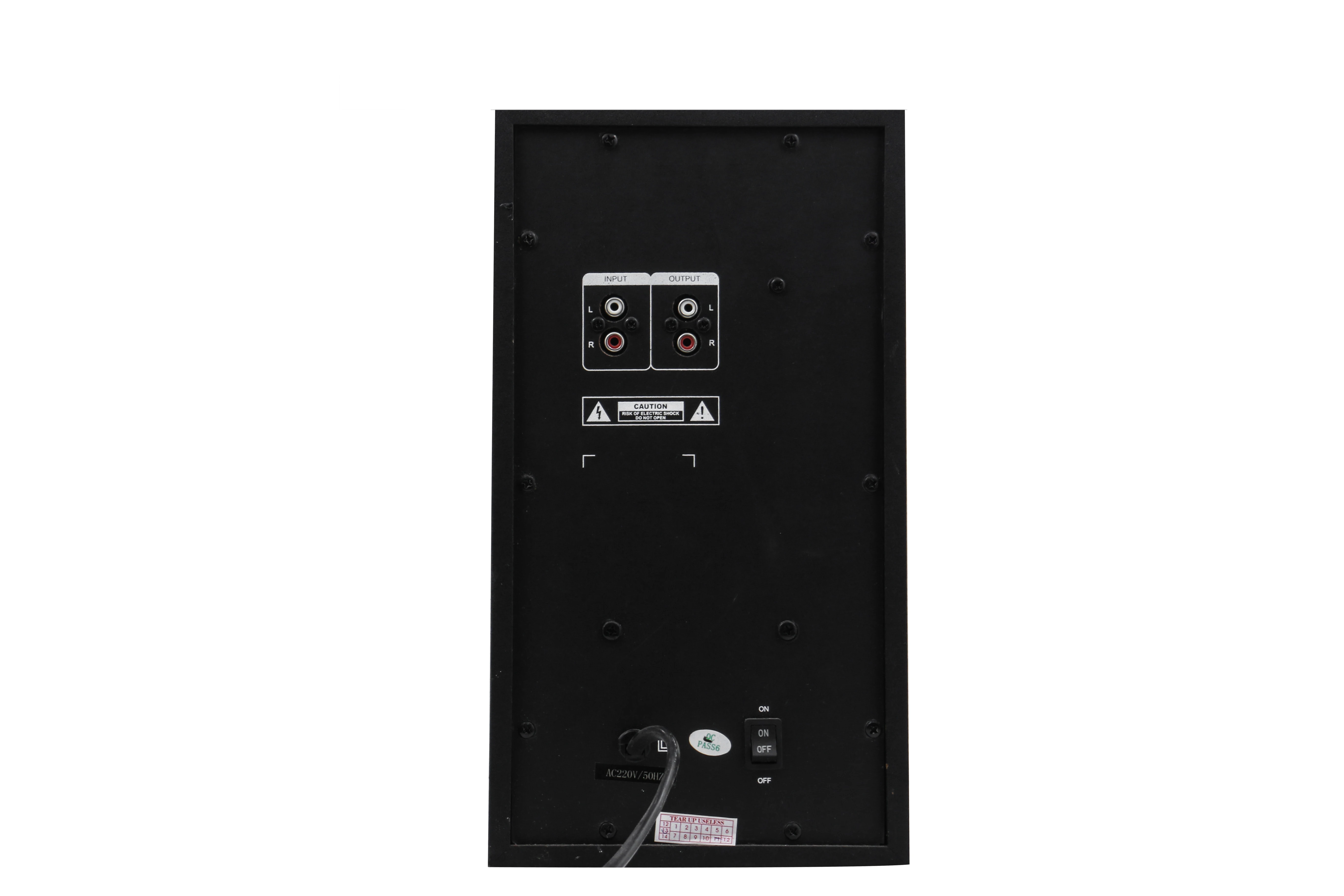 RHM heavy bass speaker 2.1 home theater speaker with usb bt remote control