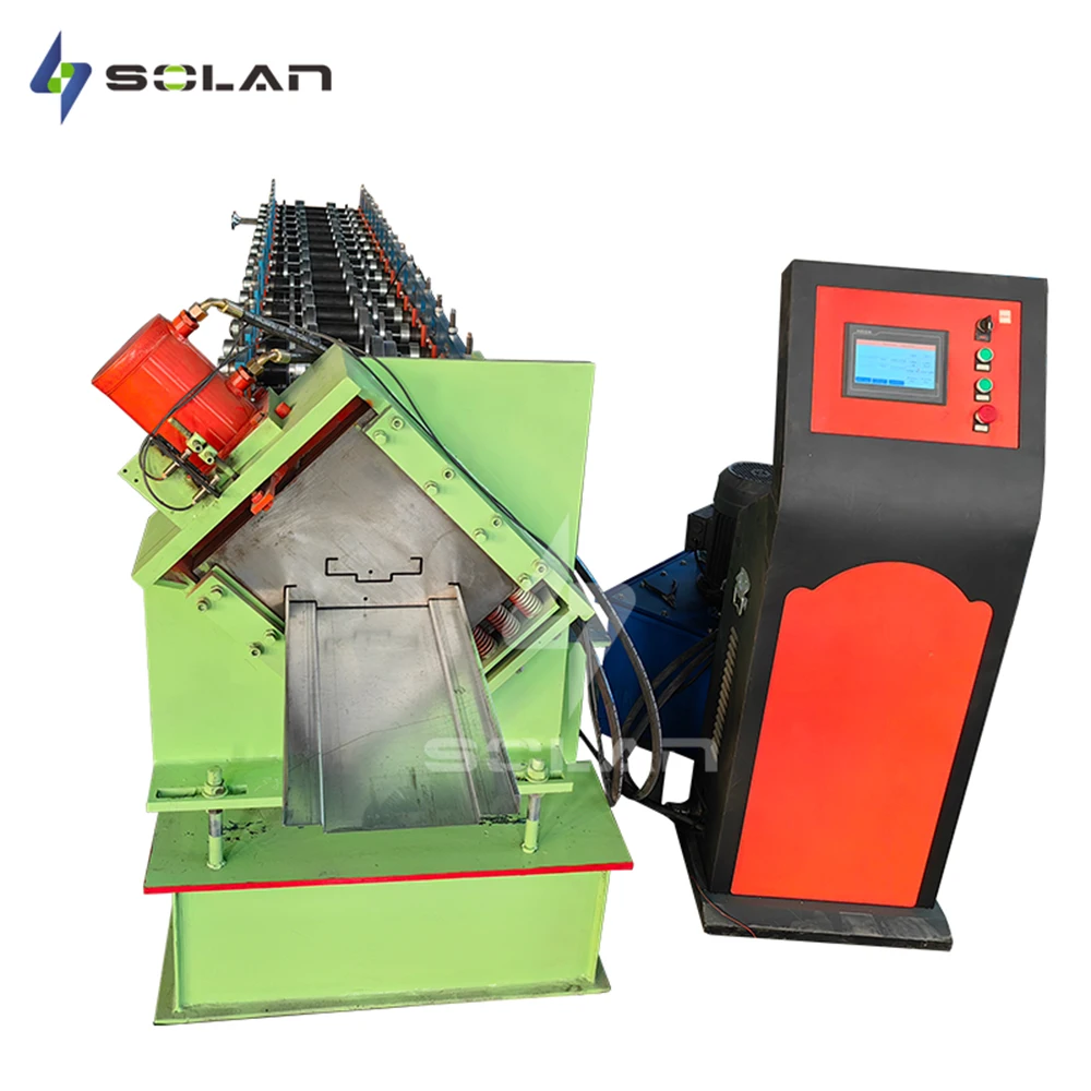 High Quality Fully Automatic Door Frame Roll Forming Machine for Aluminum with Core Motor PLC Engine Bearing Components