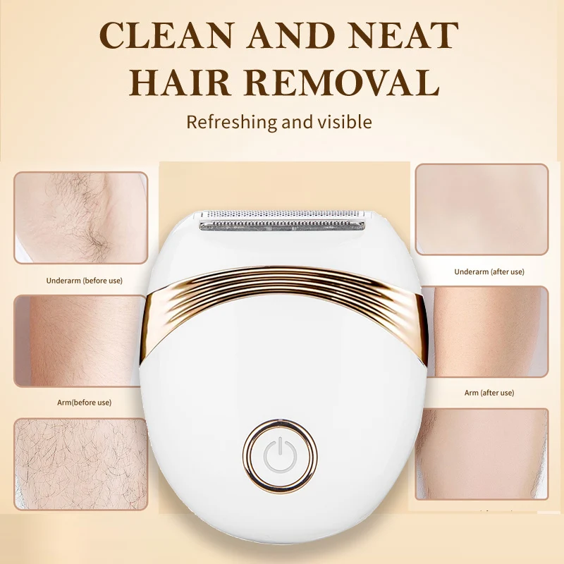 electric shaver small body easy handle convenient carry one switch control usb charge or AAA7 battery for choice hair remover