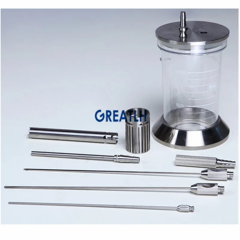  fat transplant collection filter system with cannulas Fat Transplantation Filter