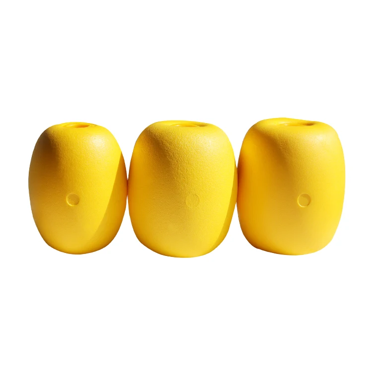High quality HHE -20 Oval EVA Yellow Color Float Plastic Floating Light Buy Fishing Net Floats
