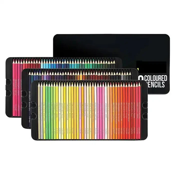 Professional High Quality Factory Natural Wood Polychromos Colored Changing Pencils Multiple Colors Pack Set For Drawing