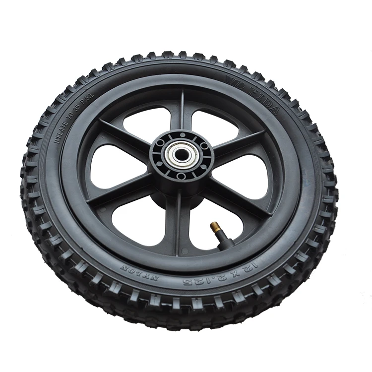 Factory Manufacture Small Wheels with Knobby Tires 12x2.125 for Cart Trailer
