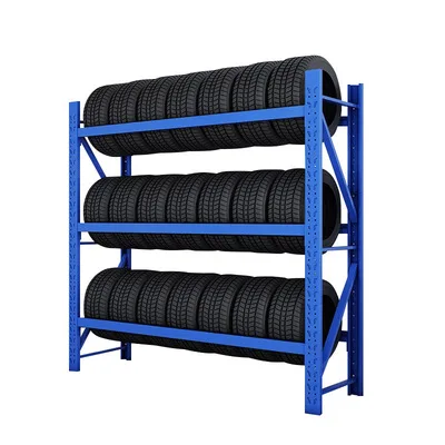 Multifunctional heavy duty tire rack rack wheel display rack Auto repair shop multi-layer iron shelf