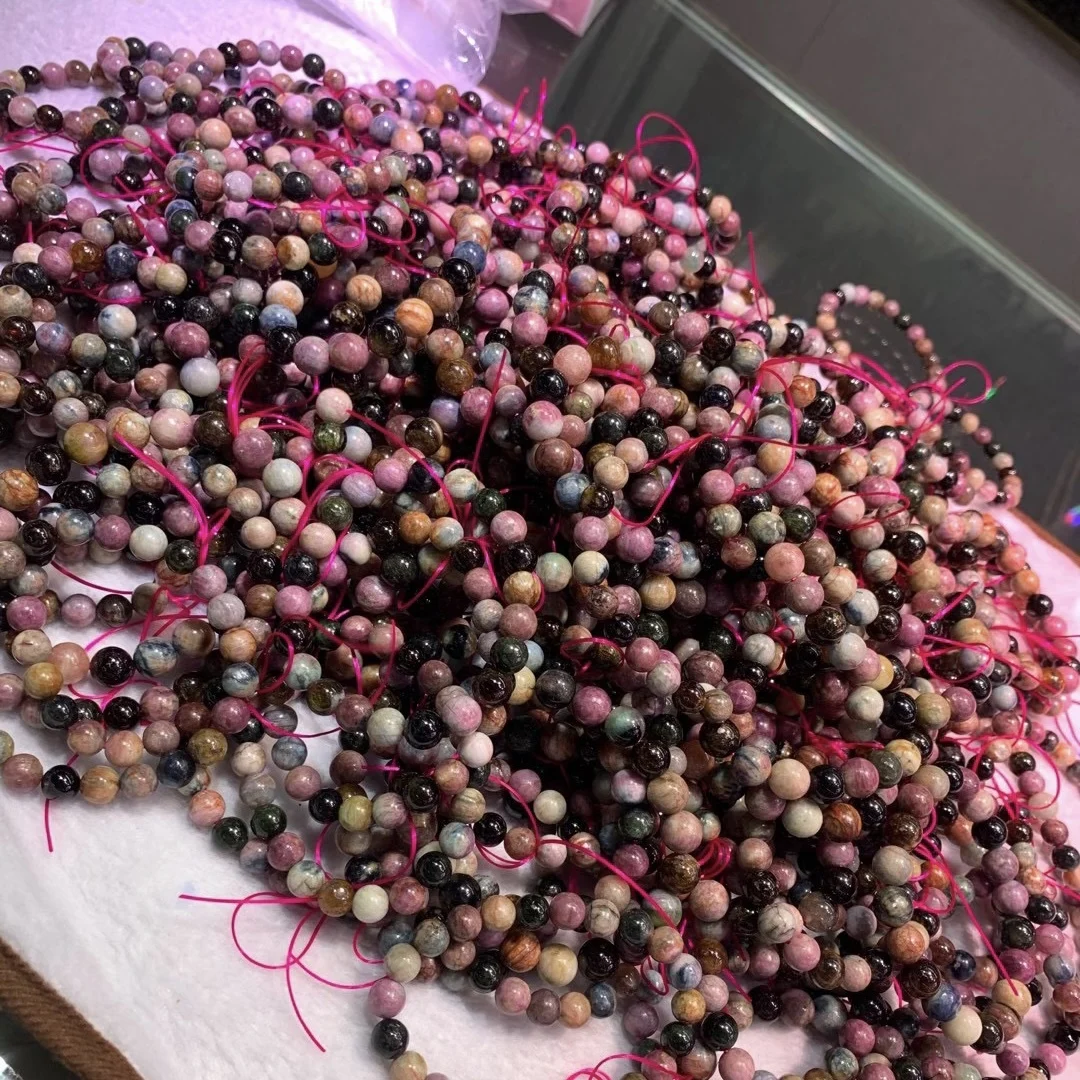 Factory Wholesale Nature Brazil Tourmaline Beads Bracelets Fine Quality Bracelet for Women