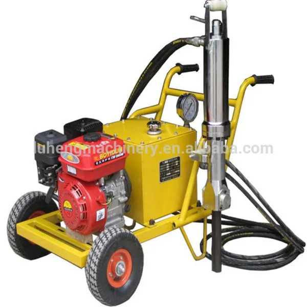 
hydraulic electric rock splitter, stone splitting machine hard rock crusher 