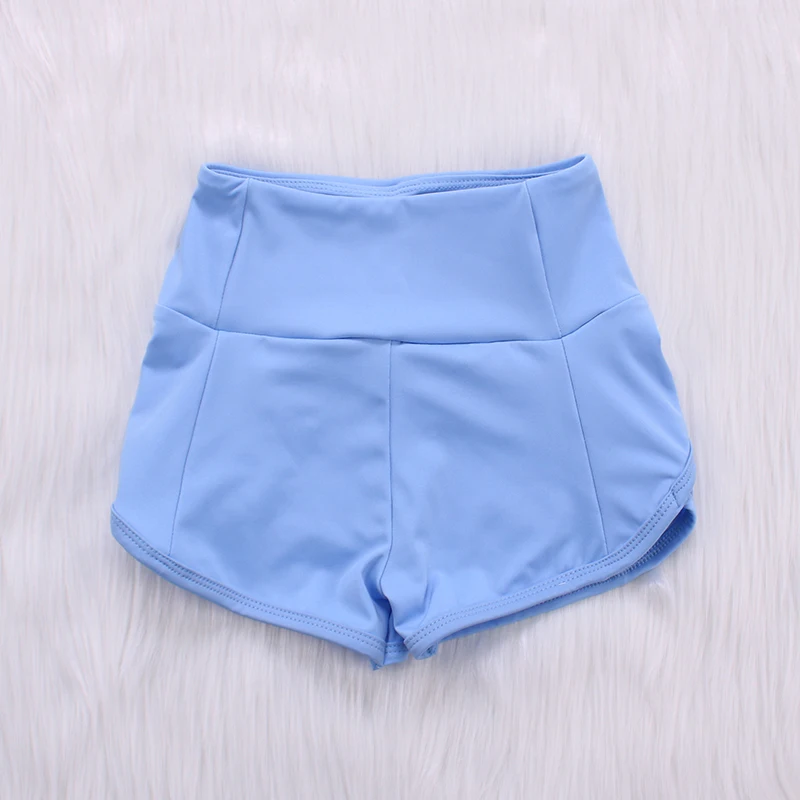 Popular ODM / OEM Baby And Toddler Yoga Shorts Pants Customized Solid Color Short Pants
