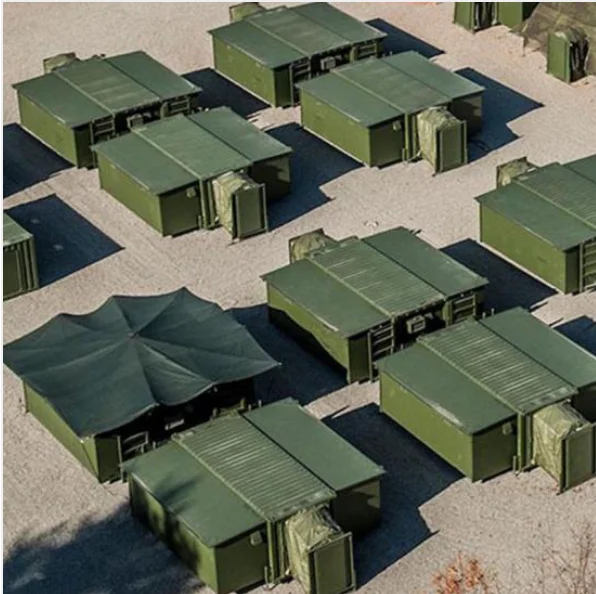 2024 new arrival primary student women children community health care center container design prefabricated  camping house