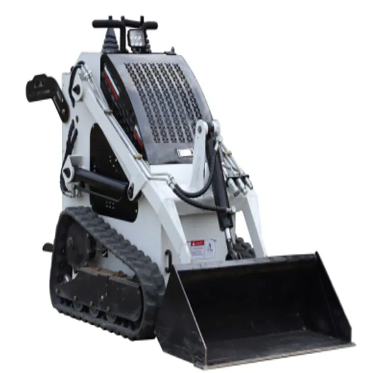 Triangle crawler miniature forklift in situ rotary multifunctional skid steer loading vehicle accessory auxiliary bucket 300KG