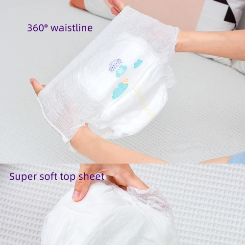 Prime Quality Free Sample disposable diapers for baby Softcare baby diaper