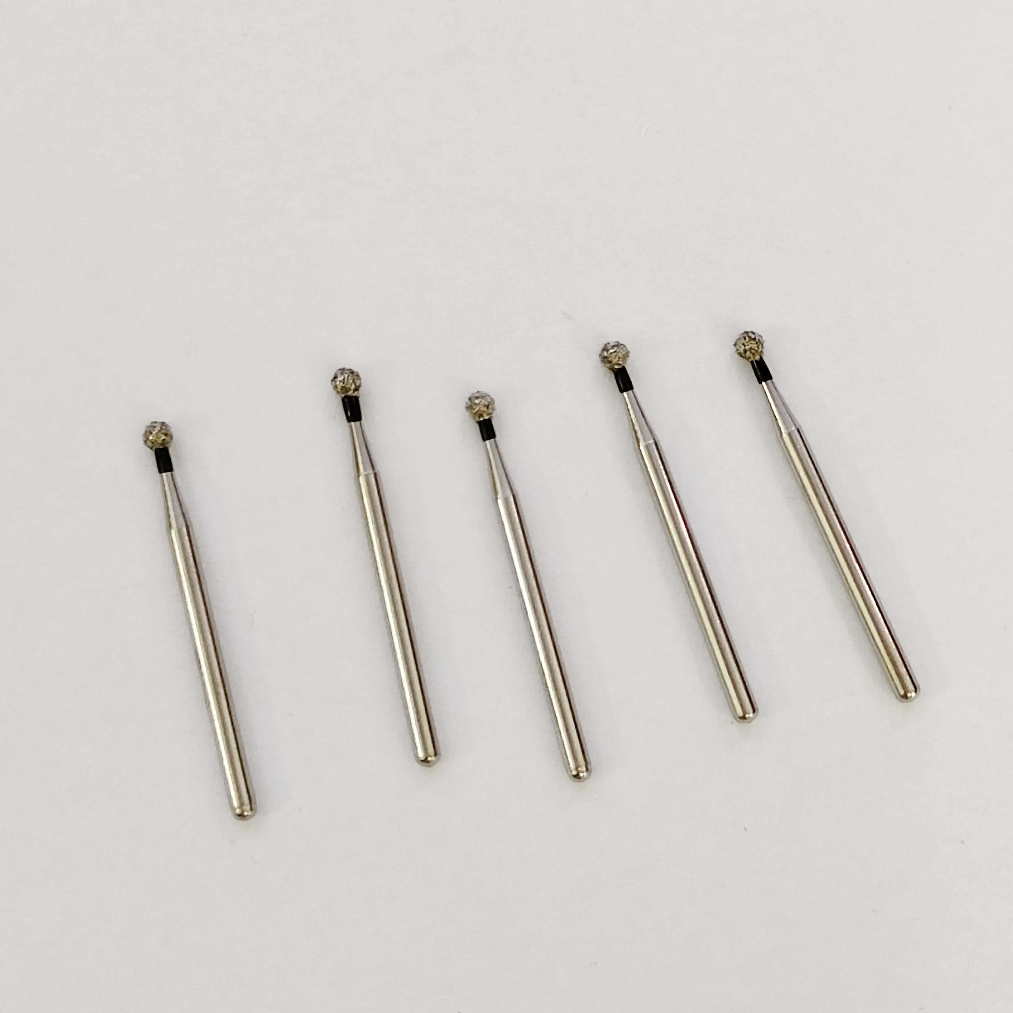 Dental Instruments Drills High Speed Diamond Burs BR-L31 Ball Round Type  24mm Length Diamond Burs Dental Burs Manufacturer
