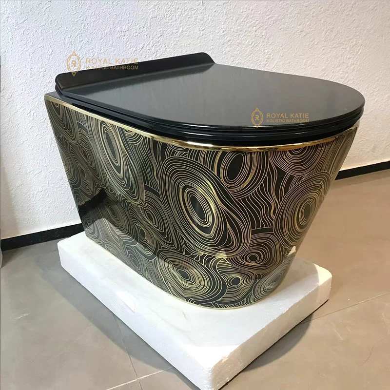 Bathroom wc toilet commode hang rimless wall hung toilets mounted toilet