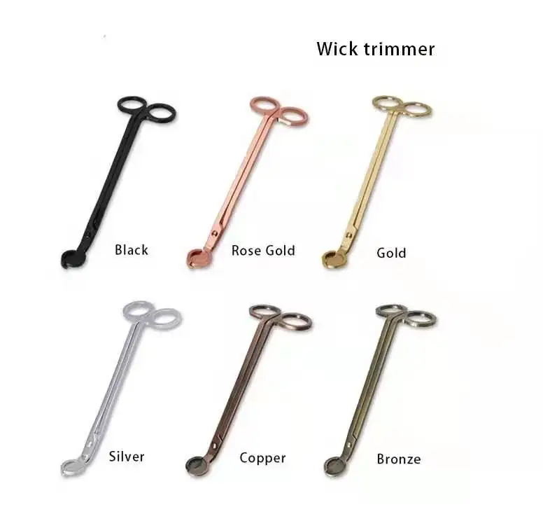 High quality stainless steel candle wick trimmer for Bar restaurant dipper candle snuffer tools