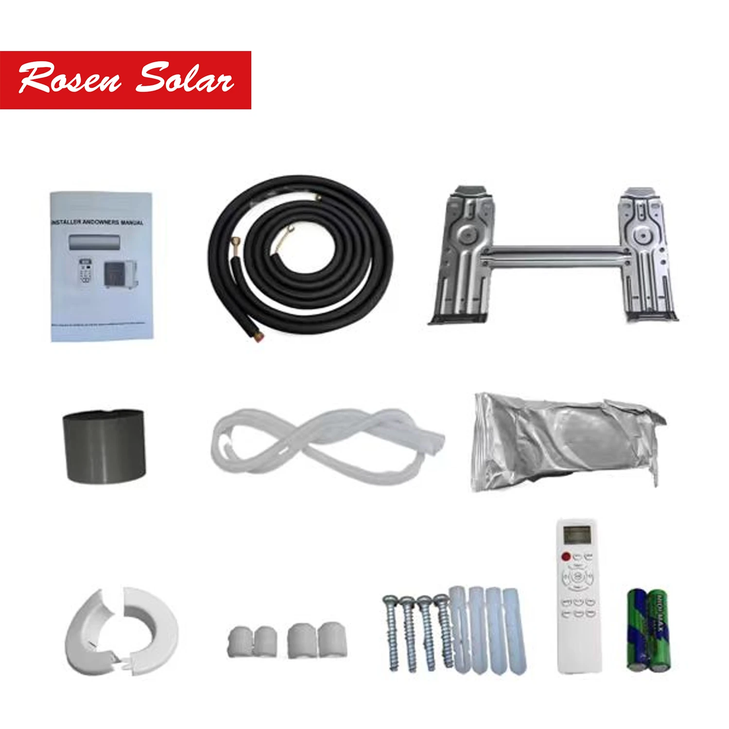 China Top 3 1.5 Ton 3 Star Inverter Solar Energy Powered Air Conditioner 18000Btu 2HP Split Ac Unit Price