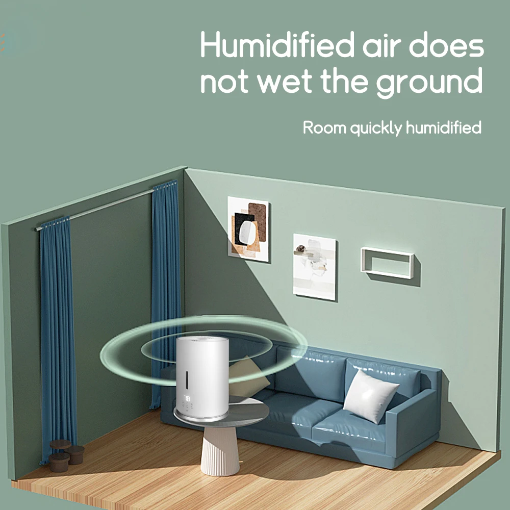 New heated steam humidifier Evaporative humidifier Stainless steel humidifier heater warm mist