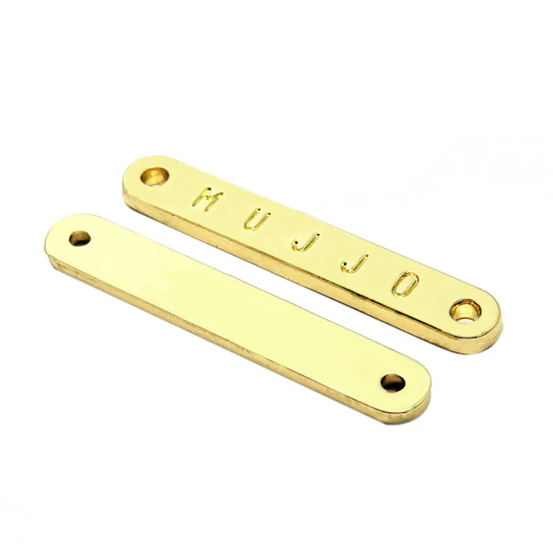 Wholesale shoelace High Quality Zinc alloy Metal tag double hole DIY Sneaker Kit Shoelaces Buckle locks shoelace charms