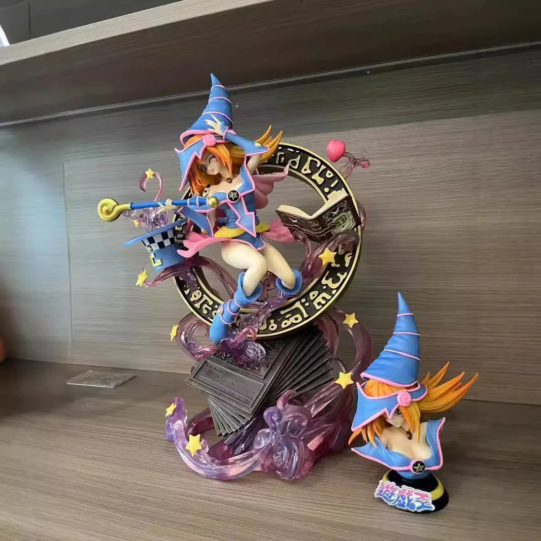 Yu-Gi-Oh черная волшебная девушка Монстр Дуэль бюст каштан шар в коробке ручной орнамент модель