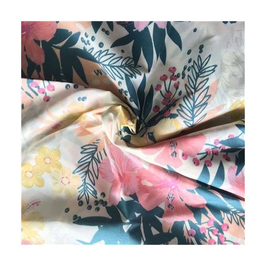 Chinese Supplier Polyester Bedsheet 3d Disperse Printed Fabric Peach Skin Bed Sheet Fabric For Bedding