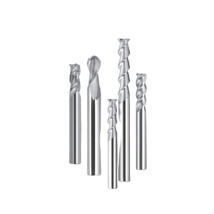 Set tungsten steel CNC safety milling cutter solid carbide insert end mill AL-3E-D2.0 D4.0 D6.0 D8.0 D10.0 D12.0 D16.0 D20.0