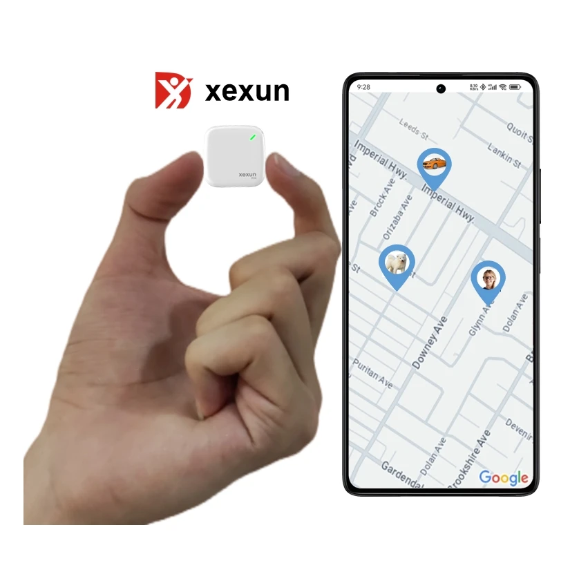Xexun Bike Mini Card Small Disposable Smart Card For Wallet Voiture Device Smart Locator Identifikasi Gps Tracker