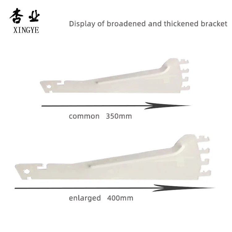 Chuangmeijia High Quality Beautiful Gondola Supermarket Shelf Heavy Duty Cold-rolled Steel Milk White