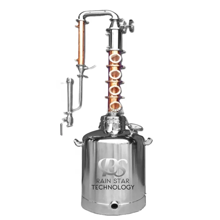 High Quality Home Used 50l 100l 150l  Mini Wine Making Whiskey Brandy Alcohol Distillery Equipment