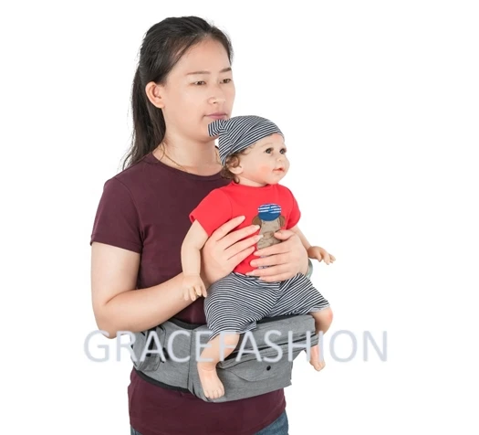 2023 New Factory Hot Sale Protective Hip Seat Ergonomic Waist Carrier Newborns Safety Quality Baby Carrier for Short-term Trips