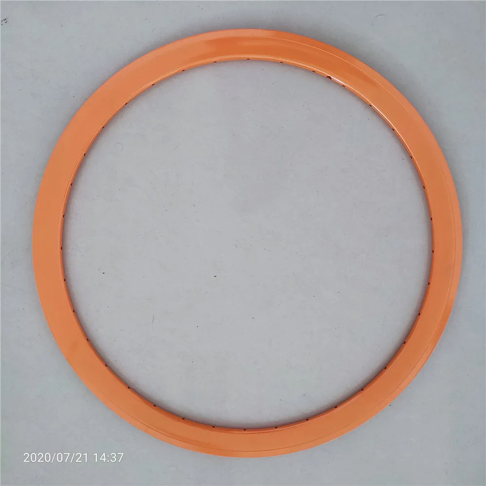 700C fixie rim 43 мм 36h Тройная стена Цветной алюминиевый обод для велосипеда
