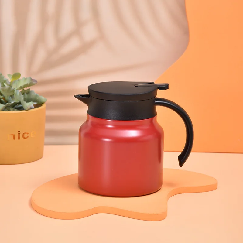 316 Stainless Steel 800ml 1000ml Large Capacity Household Insulated Kettle Tea Water Separation Coffee Pot