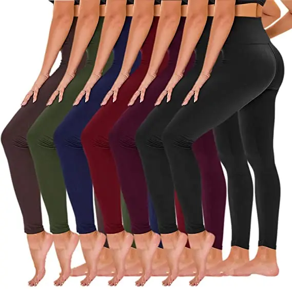 CAMPSNAIL Leggings For Woman Wholesale 38 Colors High Waist Soft Tight Fitness Custom Polyester Black Yoga Leggings