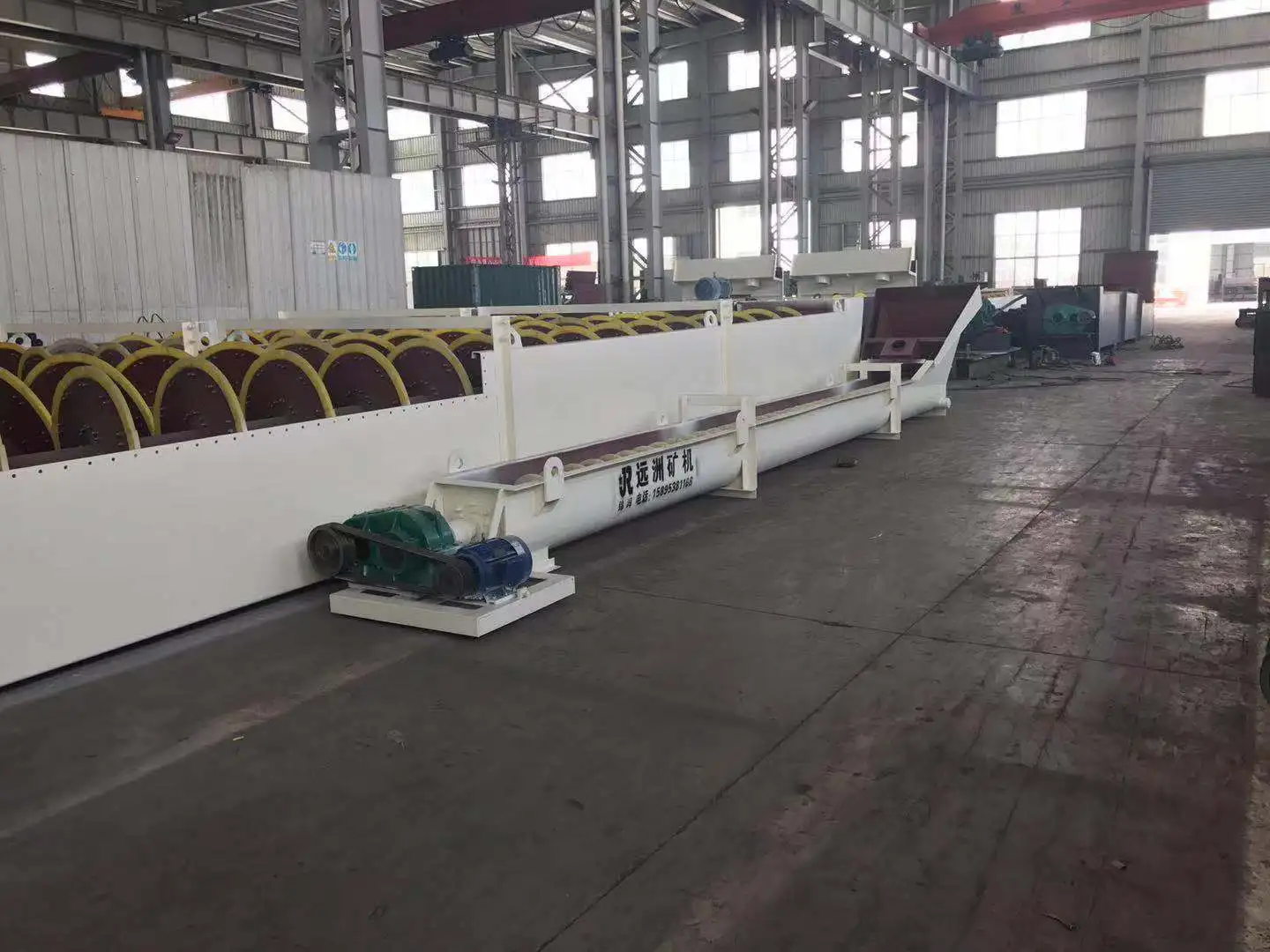 Gold Ore Spiral Sand Washer River Sand Washing Machine