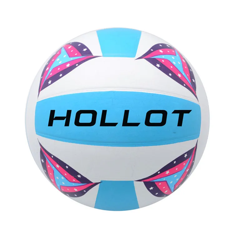 New Arrival Custom Design Durable Rubber Game Inflatable Standard Size Colorful Beach Volleyball Ball
