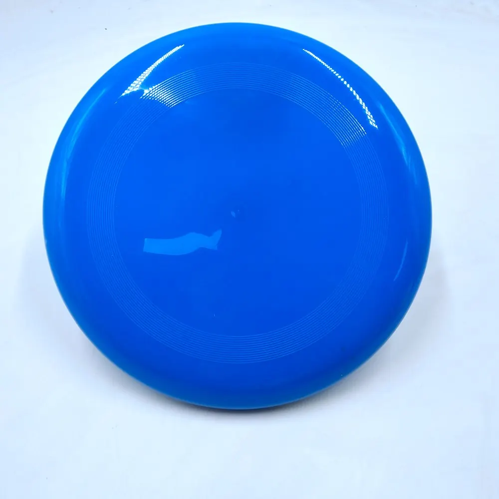 
22.5cm Wholesale custom logo plastic flying disc Dog toy 