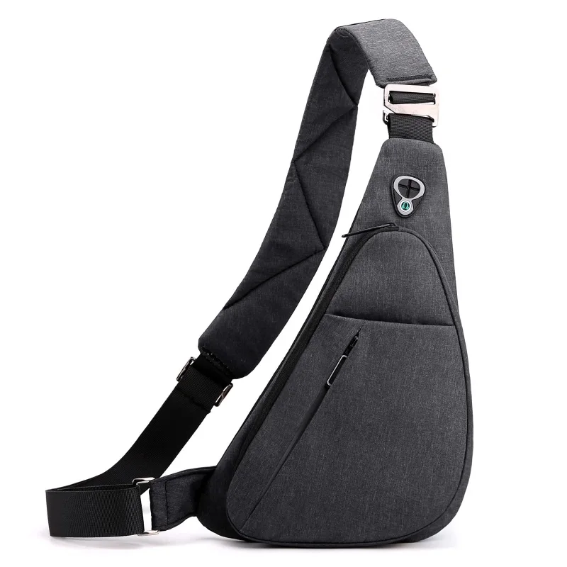 Portable Custom Slim Concealed Shoulder Backpack Crossbody Bag Underarm Armpit Chest Bag Casual Daypack for Travel Work