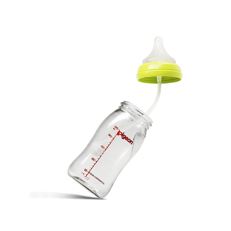 
Factory Wholesale BPA Free For Pigeon Baby Milk Bottles Sippy and Straw Accessories Kit 