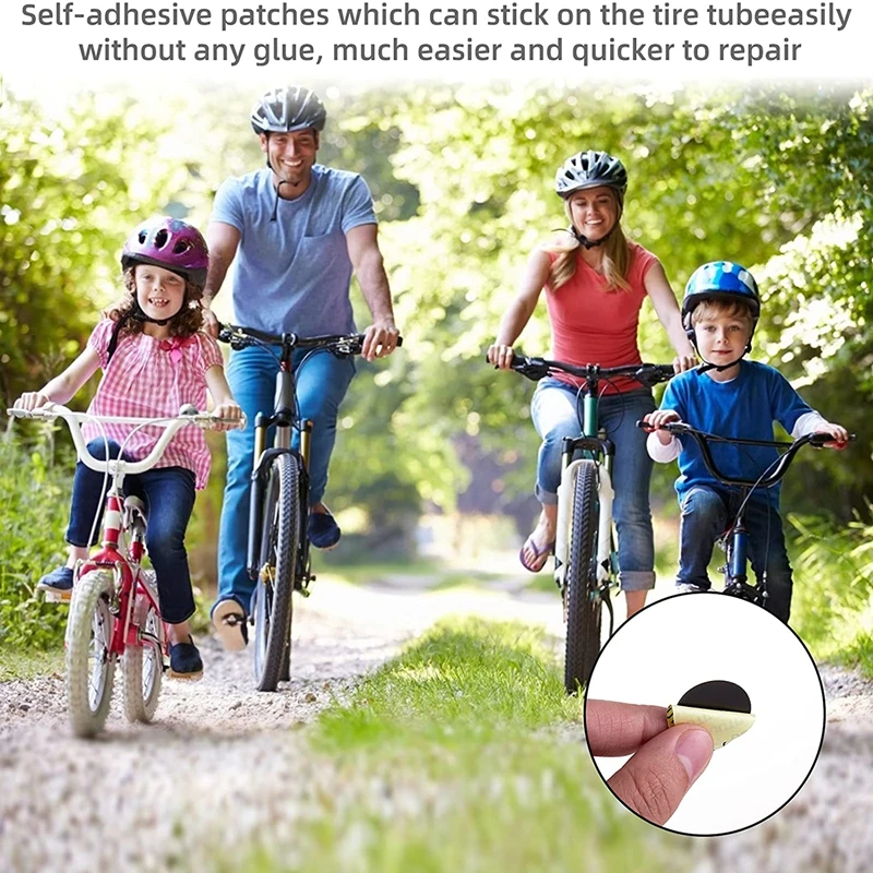 TR-R60 Heavy duty puncture repair kit bicycle tire patch tyre repair tool 60mm