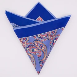 Manxiang Custom Men Handmade 100% Pure Organic Silk Square Pocket