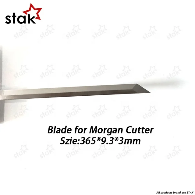 HOT 503_12_151 Morgan knife 365*9.3*3 mm Blade knife for Morgan Cutter NEXT 70 90