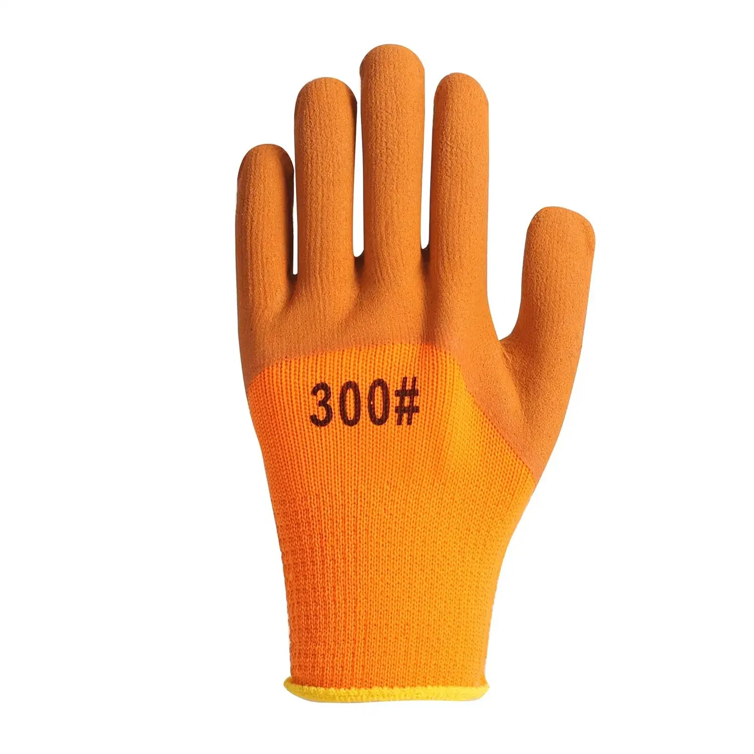 Construction industrial gloves  300# large  Contton Material latex coated  Keep Warm  Winter Safety Working Hand Gloves