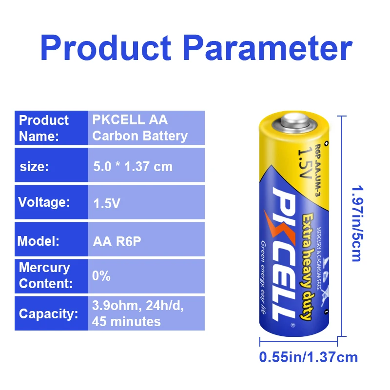 super heavy duty battery r6p um3 aa battery for tv remote controls