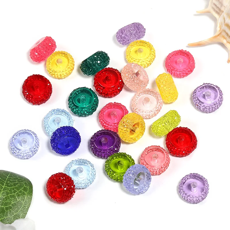 Acrylic Jelly beads 10mm gasket beaded pen accessories