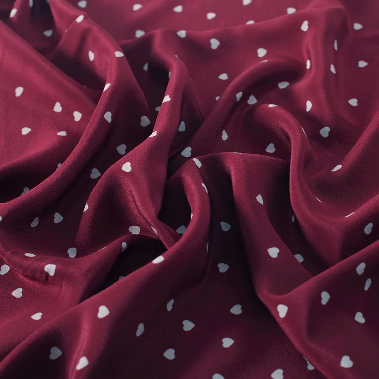 Шелковые платья с цифровым принтом, 100% чистый шелк, креп-ткань