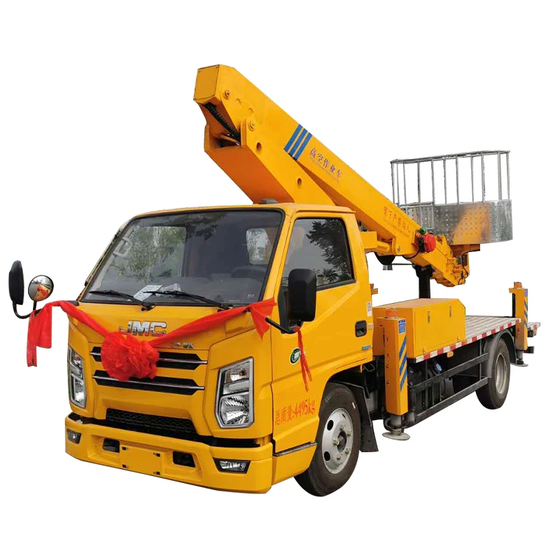 China manufacturer aerial working operation truck with Bucket High Altitude Aerial Working Platform truck