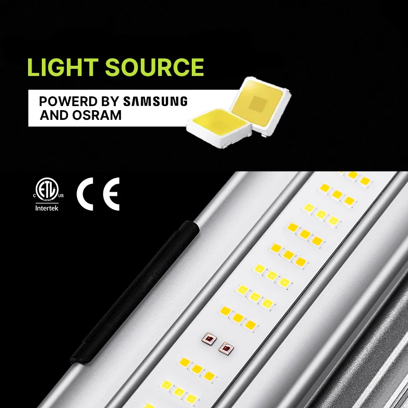 SINOWELL High Yields 5-year Warranty Daisy-Chain 4X8ft 4X6ft 4X4ft 1000W 800W 720W 645W Dimmable Samsung 301b LED Gorw Light