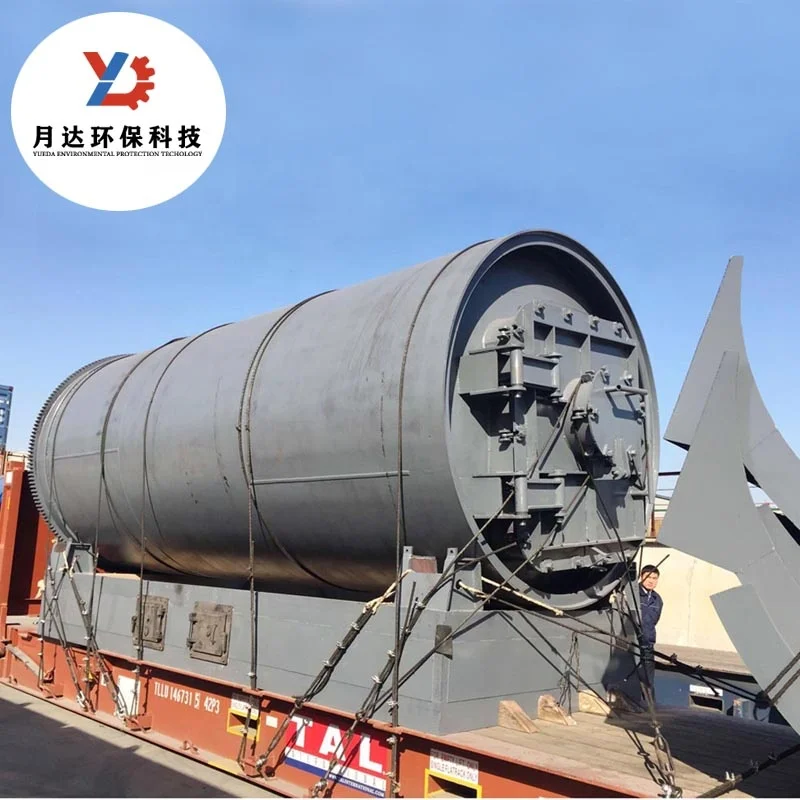 10th new technology tyre pyrolysis machine biomass pyrolysis plant reactor with installation for sale