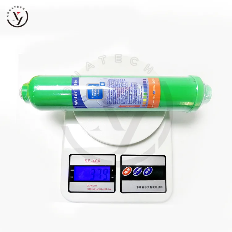 Direct Manufacturer Cost-Effe Activek Alkaline Inline Nsf Filter Cartridge Water Purifier