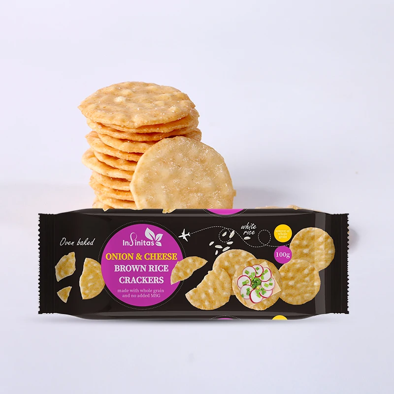 High Quality Original flavor biscuit Snacks savoury Korean Rice Crackers