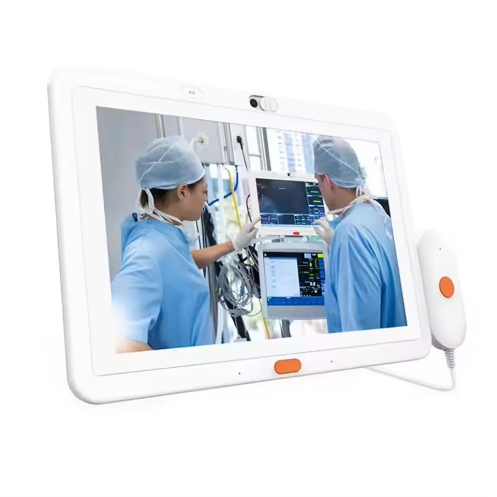 10.1Inches Wall Mounted Health Care Telehealth Medical Grade Hospital Android Tablet With Camera Monitoring Medical Records Data