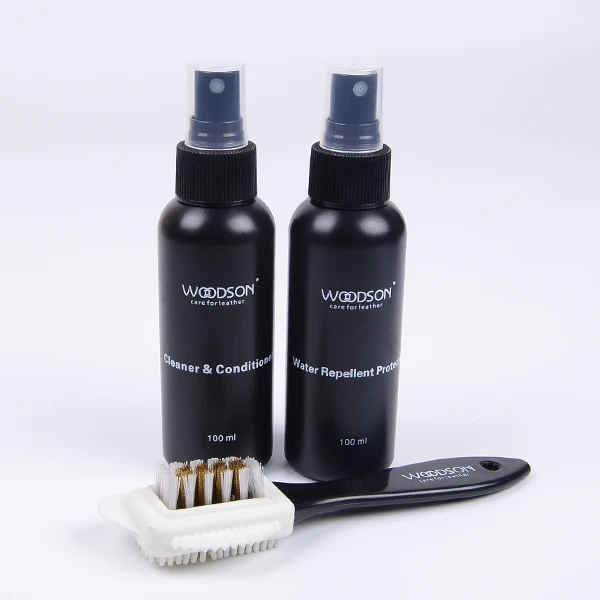Shoe polish set  nubuck & suede leather shoes cleaning set maintenance leather cleaning car kit with brushes