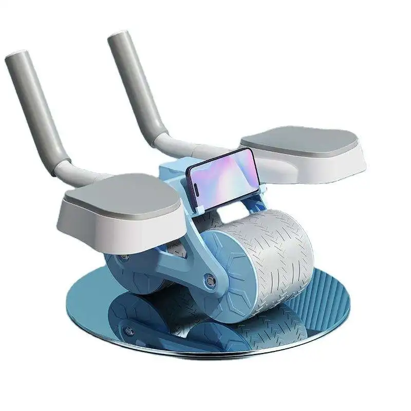 Ab roller with elbow support gym sport equipment unisex new style home fitness abdominal workout abs wheel